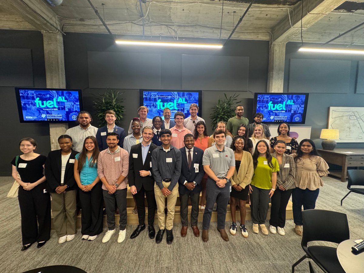 Another week of FuelAL in the books! 💼✨ Interns connected over lunch at @InnovationDepot and heard inspiring career stories from our guest panel. More to come - any guesses on what’s next? 👀 #BHMHasMore #BHMBizAlliance