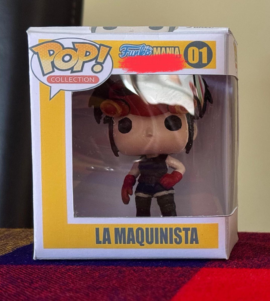 AdriGames_1's tweet photo. Mande a hacer un Funko de La Maquinista y me gustó como quedo
#fortnite #FunkoPop #TheMachinist #LaMaquinista https://t.co/l3AA7GZ6jF