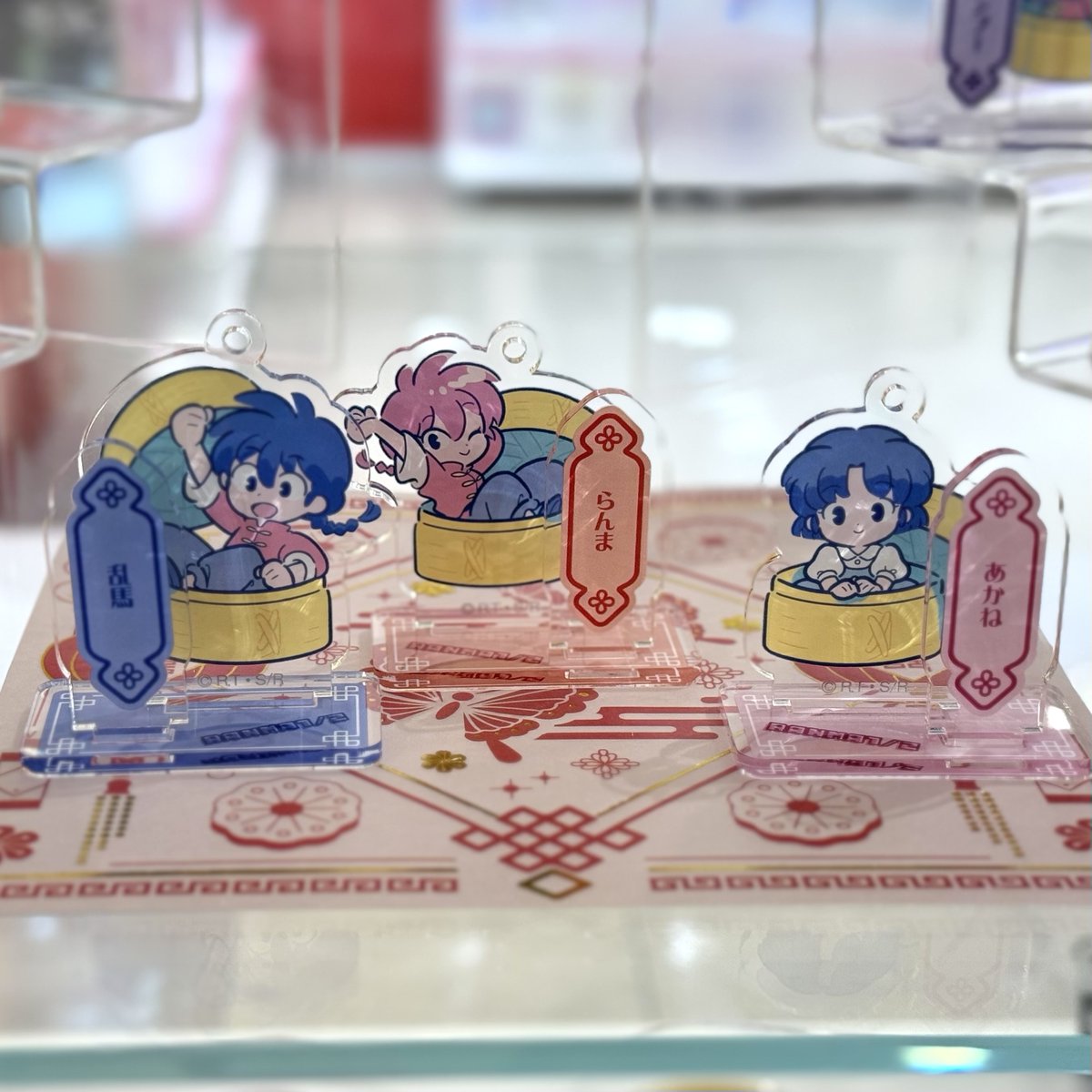 おはようございます🌞
【TVアニメ 『らんま1/2』POP UP STORE】ラスト1週間となりました😳

キャラクターモチーフリングは一部号数完売していますがご予約も可能です！
その他グッズに関しましては全て店頭に並んでおりますので是非ご来店ください👀✨

新宿マルイアネックス６Fでお待ちしております❣