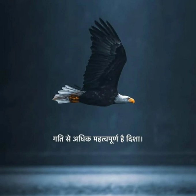 mpanktiya's tweet photo. गति से अधिक महत्वपूर्ण है दिशा। https://t.co/2Qc3OB7825