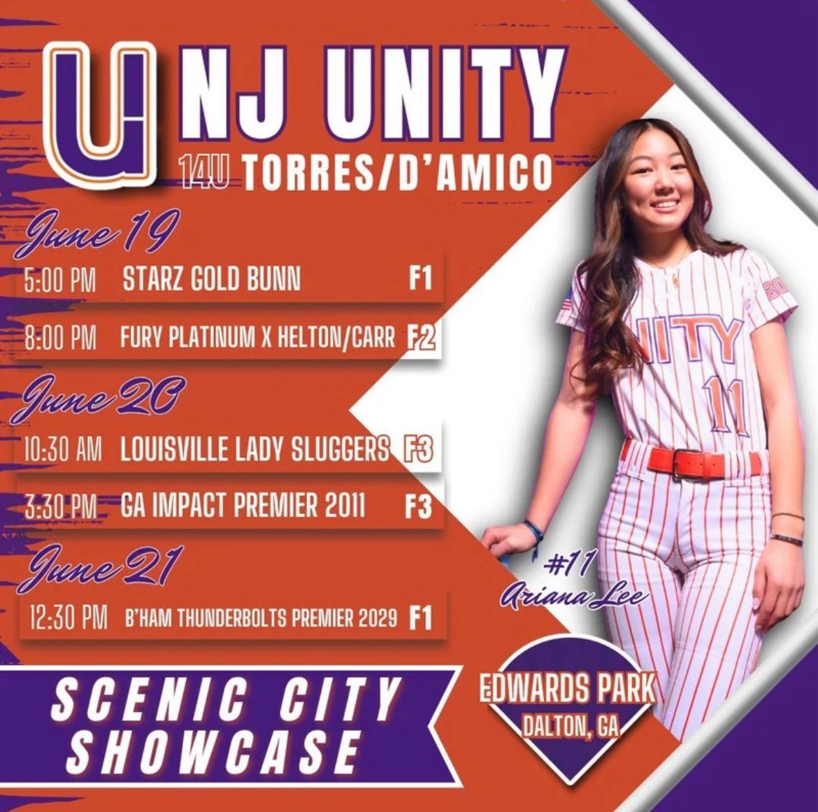 Come see us Compete in the Scenic City Showcase💥🥎

Game Changer Link in the Bio⬆️👀🥎