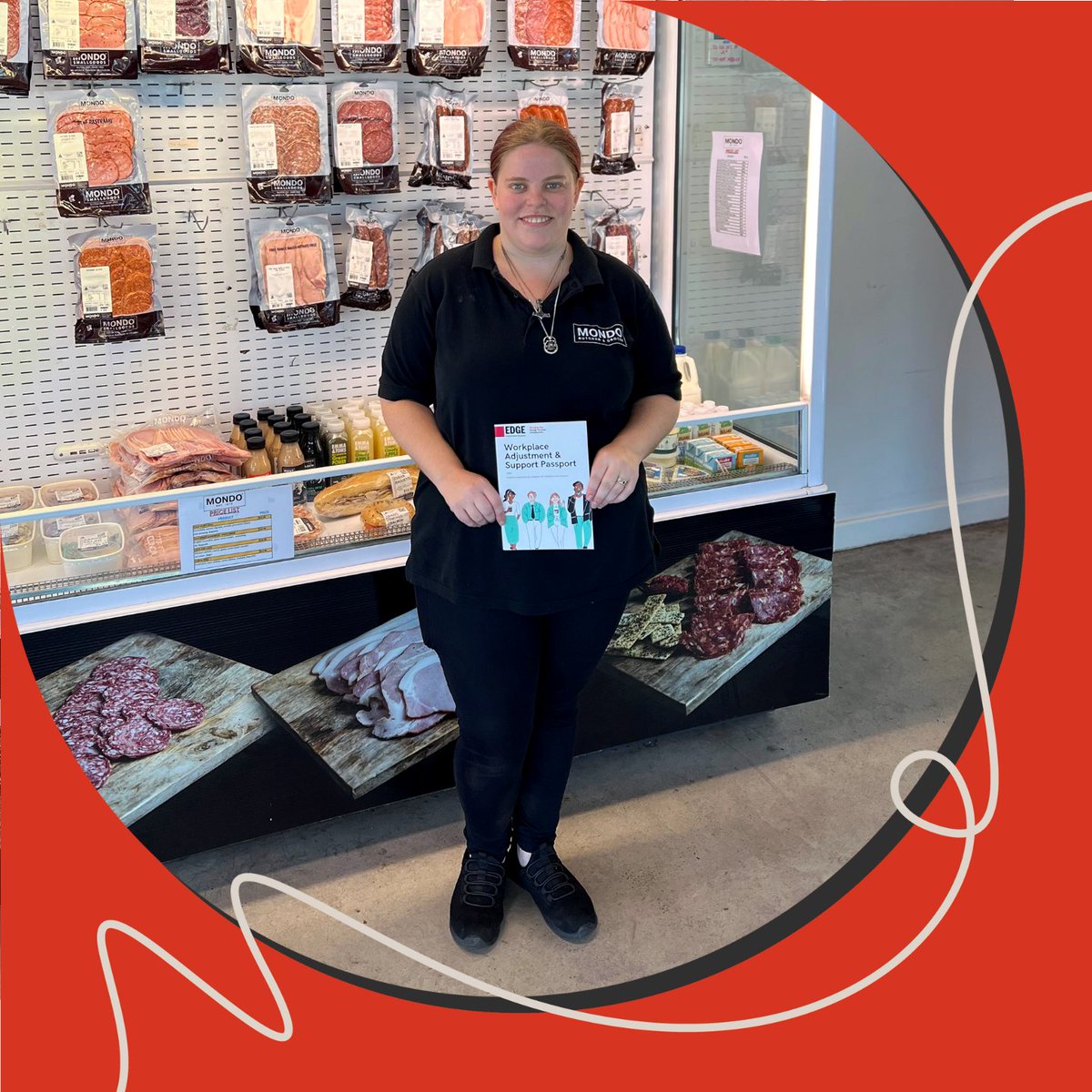 EdgeEmployment's tweet photo. Shanna’s journey with Edge began in 2014 through our School-to-Work Transition Program. Since then, she’s grown in confidence, built her skills, and today, she’s proudly working as a Barista and Counter Hand at Mondo Butcher and Grocer.

Read on- https://t.co/Vig1Uo0Wrj https://t.co/Dcv5seurVy