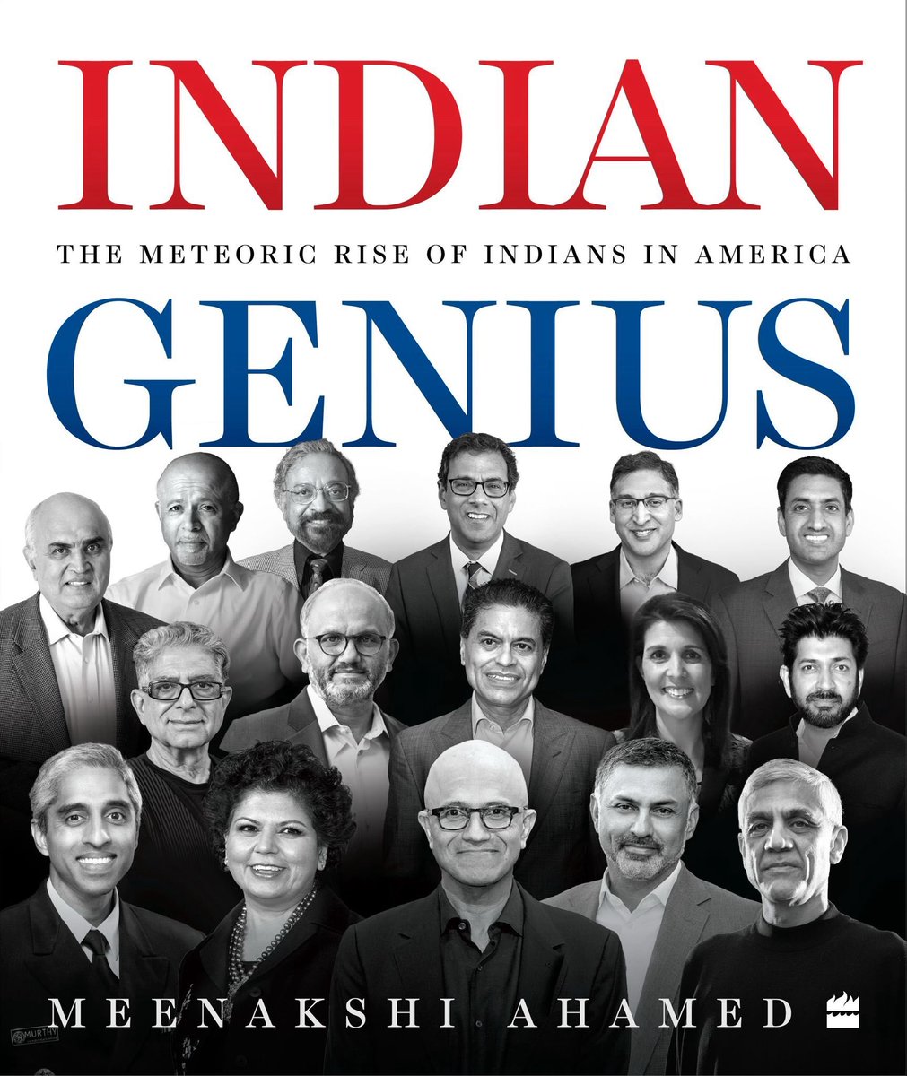 neal_katyal's tweet photo. On this Father’s Day, interesting to read Meena Ahamed’s new book Indian Genius, about the success of the South Asian diaspora. South Asian mothers and fathers are no doubt part of the story. Really interesting look into this world.  Links with more info below. https://t.co/FgbsvaxLoi