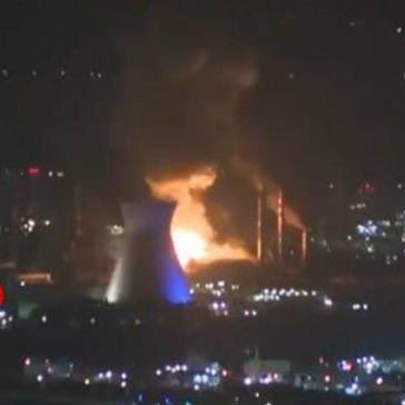 🔥🇮🇱🇮🇷BREAKING: ISRAEL’S Haifa Powerplant has been HIT &amp; is on FIRE.