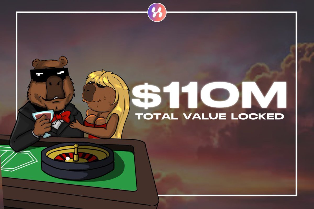 hyperion_xyz's tweet photo. Start the day with 110M TVL, exactly $117,910,279 TVL. Keep the game strong, CAPssss!🧢 https://t.co/DuA51kUSeR
