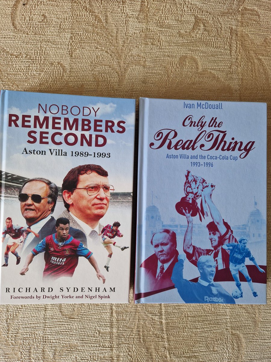 Punx 🍺🥃 (@punxvillan) on Twitter photo Last few recent releases to add to my Villa library shelves...<a href="/BigStarRich/">Richard Sydenham</a> & <a href="/Ivan_McDouall/">Ivan McDouall</a> .....both books from <a href="/PitchPublishing/">Pitch Publishing 📚 Sports Books</a> Last few recent releases to add to my Villa library shelves...<a href="/BigStarRich/">Richard Sydenham</a> & <a href="/Ivan_McDouall/">Ivan McDouall</a> .....both books from <a href="/PitchPublishing/">Pitch Publishing 📚 Sports Books</a>