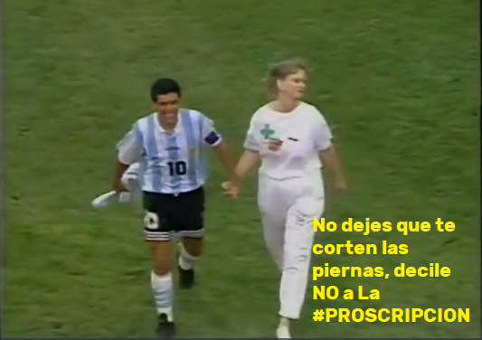 VladimirIilich1's tweet photo. ¿Te acordás de esta foto, cuando #proscribieron al Diego? No dejes que ahora no te dejen elegir. Decile no a la #PROSCRIPCIÓN de @CFKArgentina. Que no te hagan perder el campeonato. Pasá la voz. ¡Todos unidos triunfaremos!
@cristinalibre_ https://t.co/3cqANrzTdl