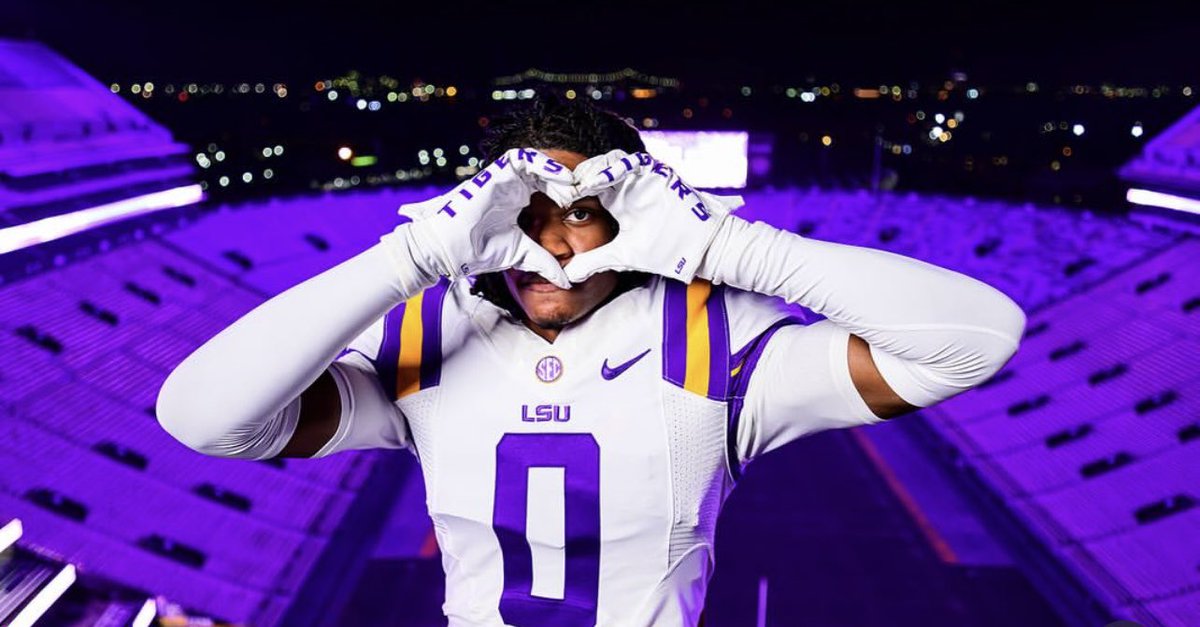 News: #LSU commit Dylan Purter has shut down his recruitment and is locked in with Brian Kelly and the Tigers, he tells me.

The No. 1 rated safety in Alabama is all in on what the program is building in Baton Rouge.

“LSU is where greatness is made and thats where I want to be.”