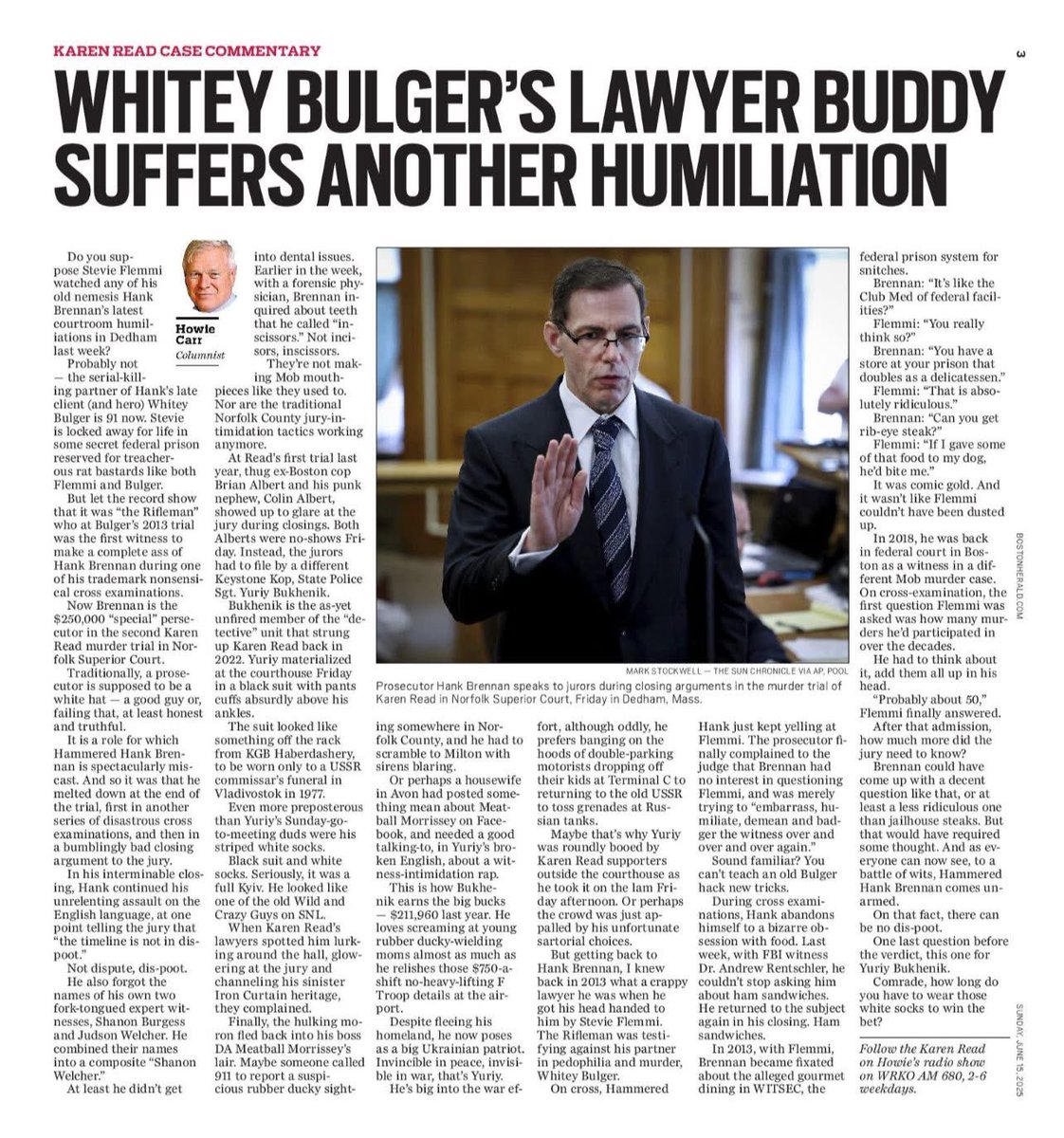 DonutsBaga's tweet image. 💥New Howie Carr!