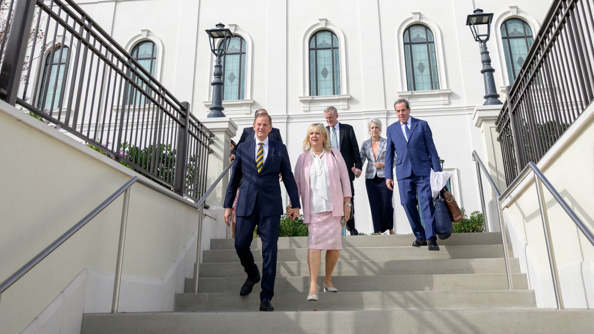 StevensonGaryE's tweet image. On assignment from our beloved prophet, President Russell M. Nelson (@NelsonRussellM), it was my privilege to dedicate the Antofagasta Chile Temple today.
This is the 30th temple dedicated in South America and there are 31 more temples announced or under construction on this…