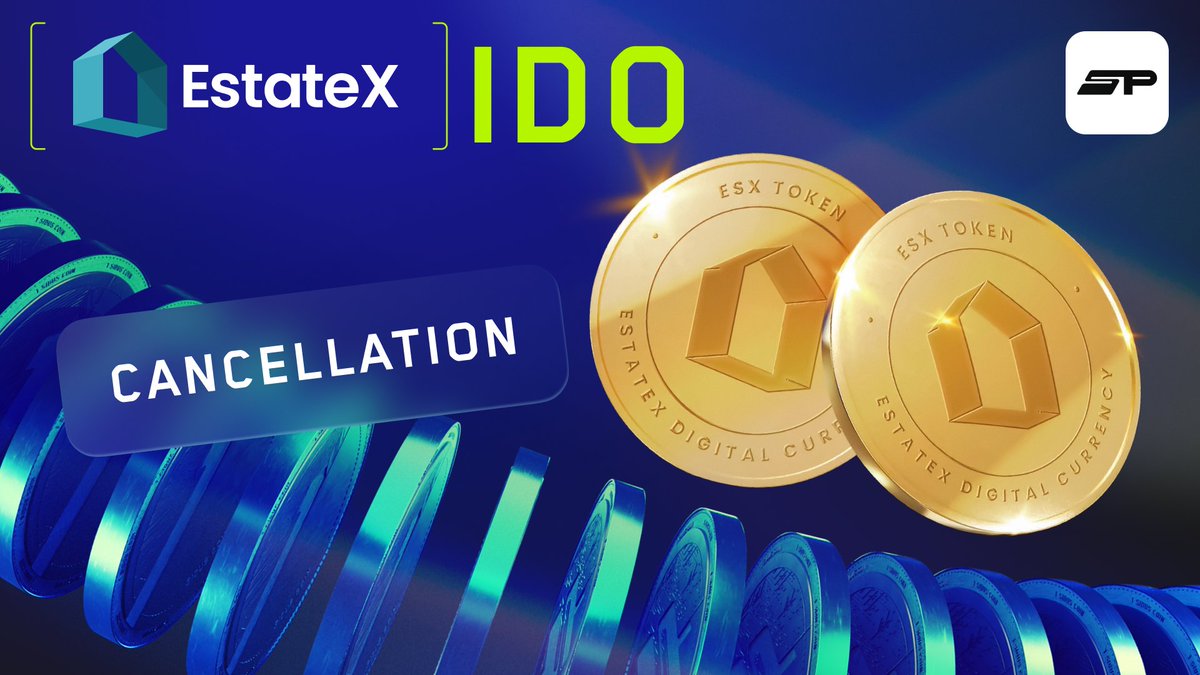 siduspad's tweet image. We regret to inform our community that the @estatexeu IDO has been cancelled due to the current market conditions. We appreciate your support and will continue to work hard on our platform. 🙏

Stay tuned for updates!