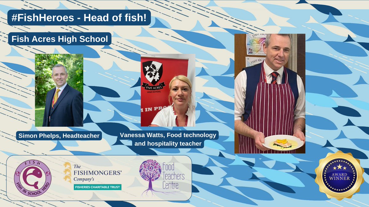 fish.heroes (@heroesfish) on Twitter photo 🎉🐟 #FishHeroes WINNERS ANNOUNCED! 🐟🎉
👏 Huge congratulations to Simon Phelps and Vanessa Watts from <a href="/FiveAcresHigh/">Five Acres High School</a> – crowned this year’s Head of Fish!
🔥 Their flair and leadership turned a KS3 cookery lesson into an award-winning seafood showcase.
🏆 Thanks to their 🎉🐟 #FishHeroes WINNERS ANNOUNCED! 🐟🎉
👏 Huge congratulations to Simon Phelps and Vanessa Watts from <a href="/FiveAcresHigh/">Five Acres High School</a> – crowned this year’s Head of Fish!
🔥 Their flair and leadership turned a KS3 cookery lesson into an award-winning seafood showcase.
🏆 Thanks to their