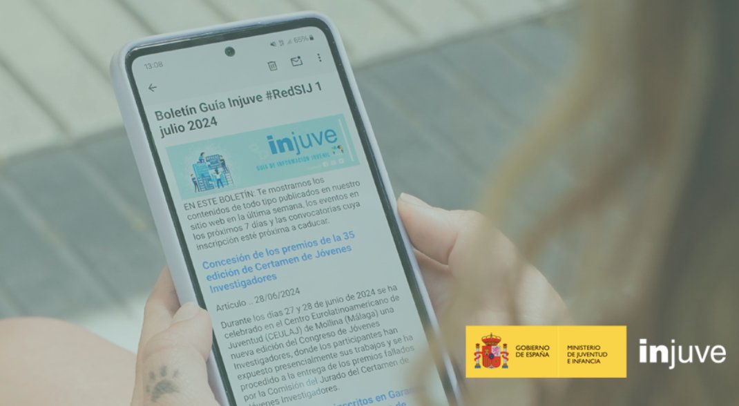 📂 🔍 Ya puedes consultar nuestro Boletín Semanal, que como dada lunes os acercamos con la información más destacada de los últimos días y las convocatorias en plazo final de solicitud: ow.ly/bxnx50W9Q34 👩🏻‍💻📲

#Injuve #RedSij #BoletínInjuve