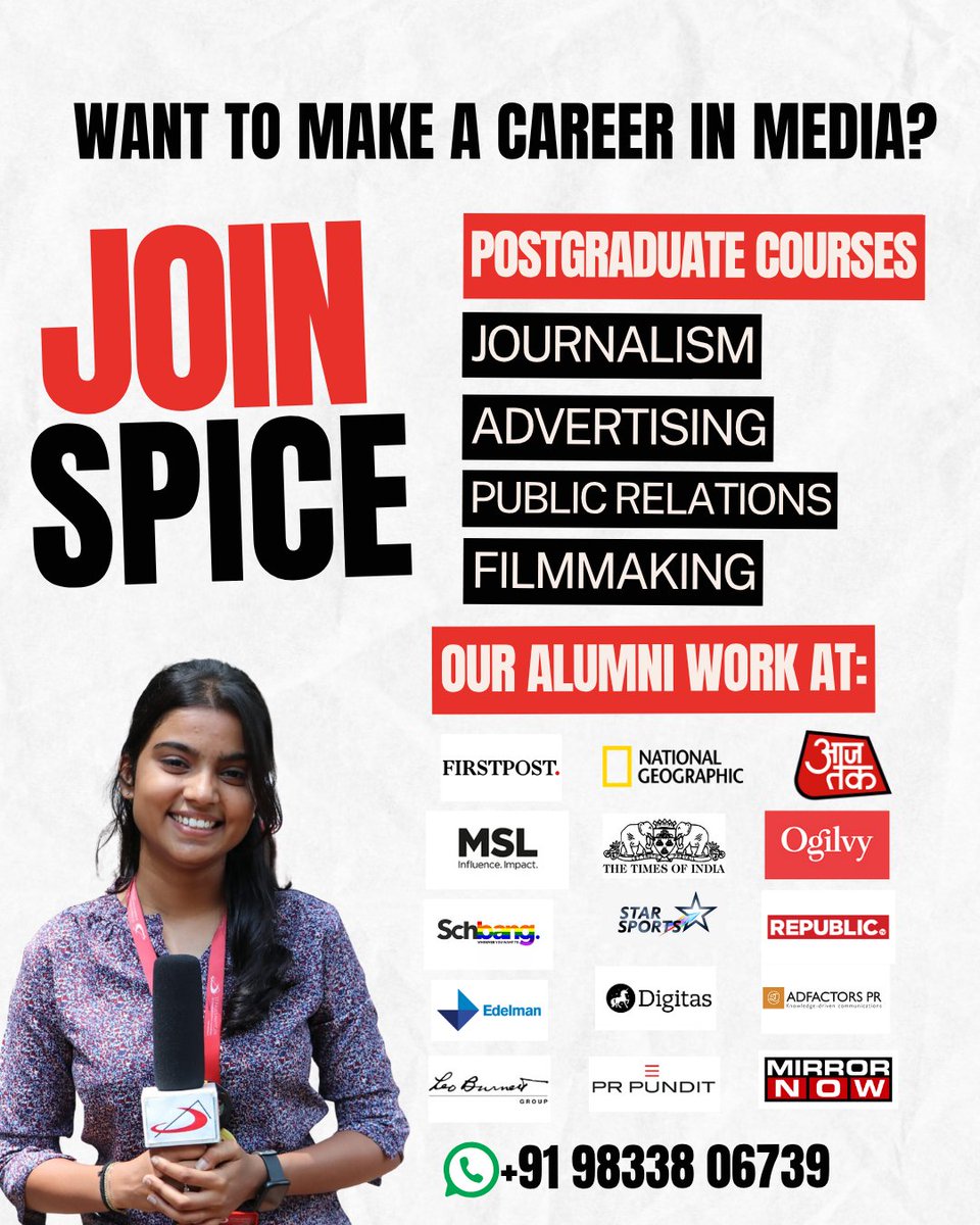 Ready to Launch Your Media Career?

Choose from our 1-year PG Diploma Courses in:

Learn from top faculty, gain hands-on experience, and build a future in the heart of Mumbai’s media hub.

📲 Apply now: admissions.stpaulsice.com
📞 Call: +91 98338 06739

#StPaulsInstitute