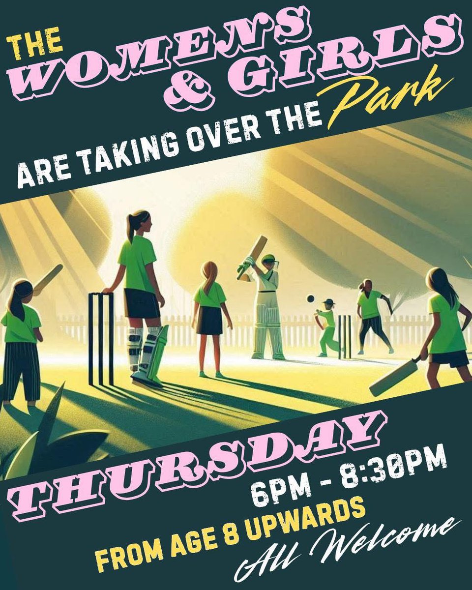 YsgolDyffrynAman PE (@dyffrynamanpe) on Twitter photo π¨π Girls Cricket
All girls interested in playing cricket are welcome to attend cricket practice sessions in the park on Thursday evenings
Give it go!ππ
Croeso mawr i bawbπ
<a href="/AmmanfordCC/">Ammanford CC</a> π¨π Girls Cricket
All girls interested in playing cricket are welcome to attend cricket practice sessions in the park on Thursday evenings
Give it go!ππ
Croeso mawr i bawbπ
<a href="/AmmanfordCC/">Ammanford CC</a>