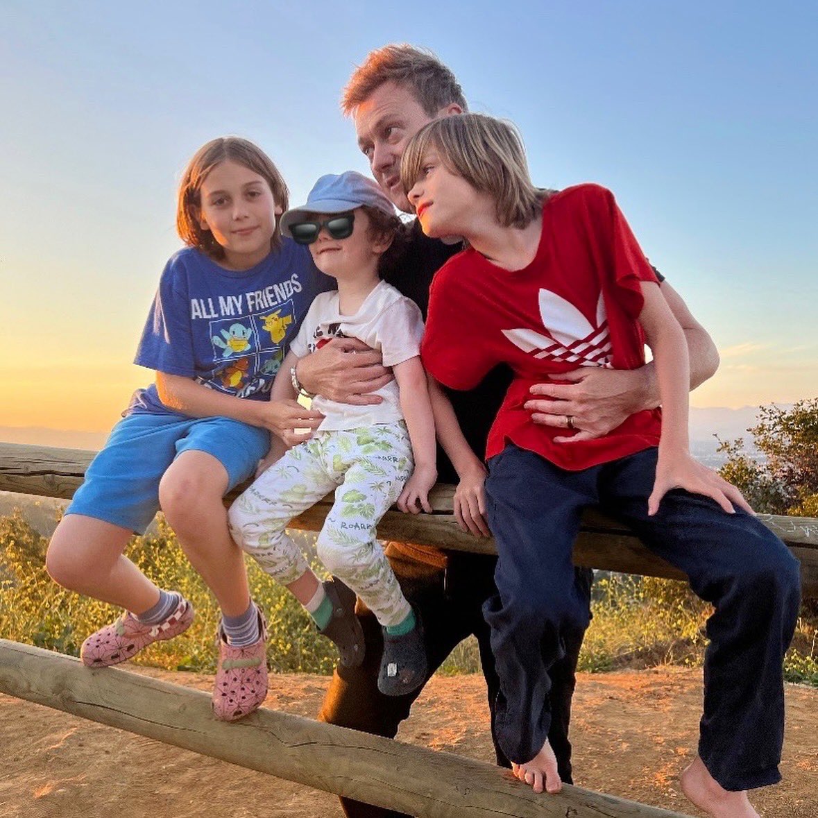My best friends. My “superteam.” Every day before school we put our hands in literally shout it. Being a father isn’t easy, being a father of four is downright hard, but I couldn’t imagine my life any other way. Happy Father’s Day to all my fellow dads out there doing their best.