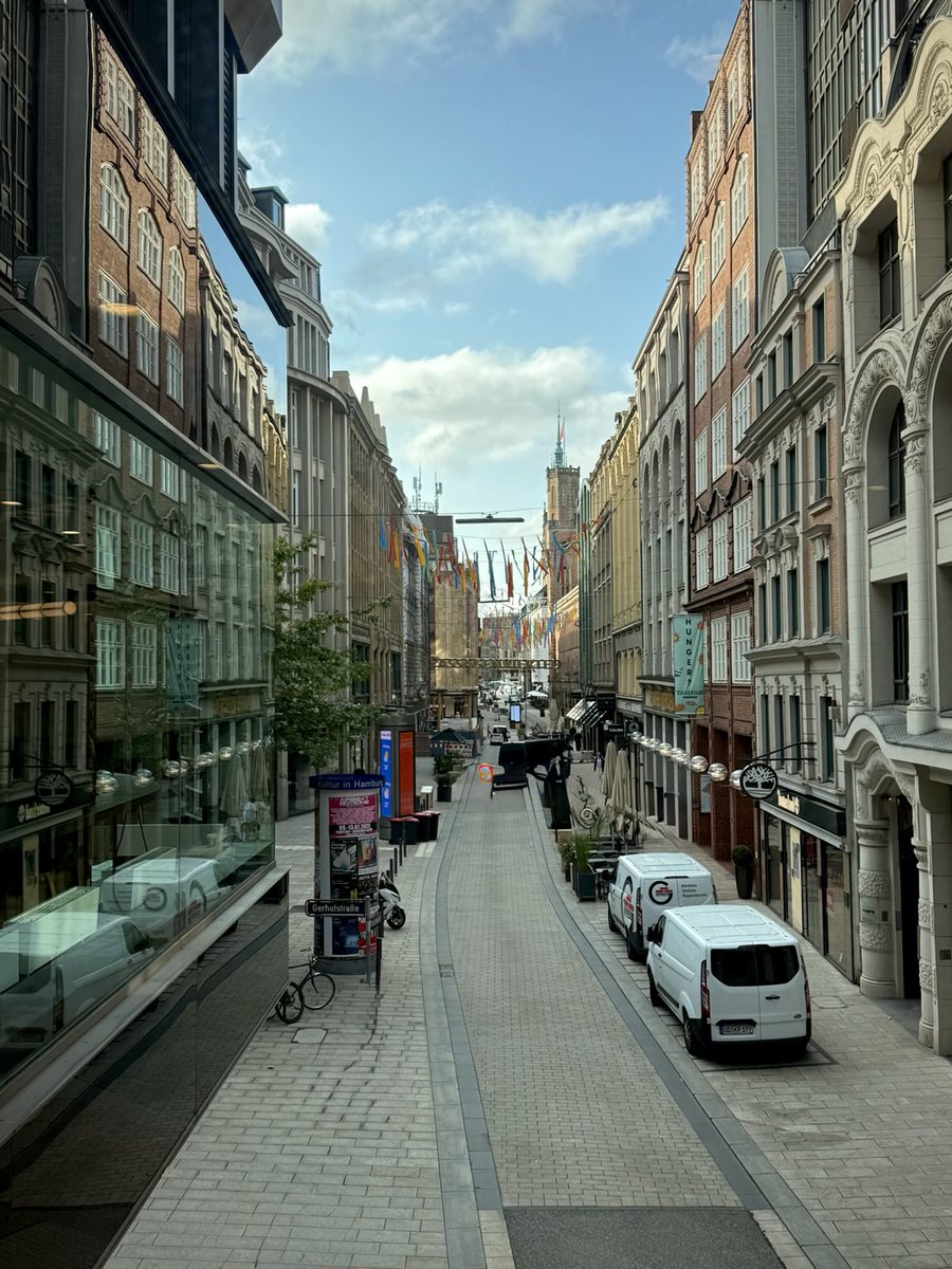 Early morning at the office.