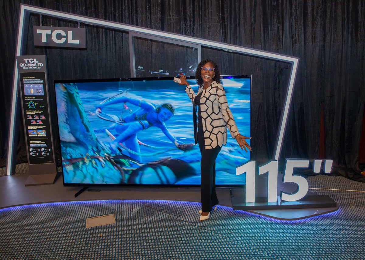 Anite__Evelyn's tweet image. Breaking; ugandans at Mbale Industrial Park are now assembling the mother of all Tvs TCL 115" #BuyUgandaBuildUganda.