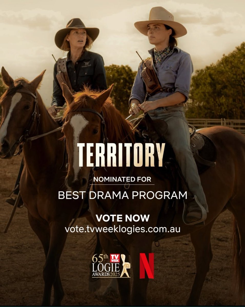 From greg_mclean_ IG
Congratulations to team TERRITORY for their Logie Noms! So well deserved, now everyone please VOTE your asses off so they win their categories and share to other fans too!
#territory #northernterritory #australia #topend #drama #tv #netflixanz
#LogieAwards 🇦🇺