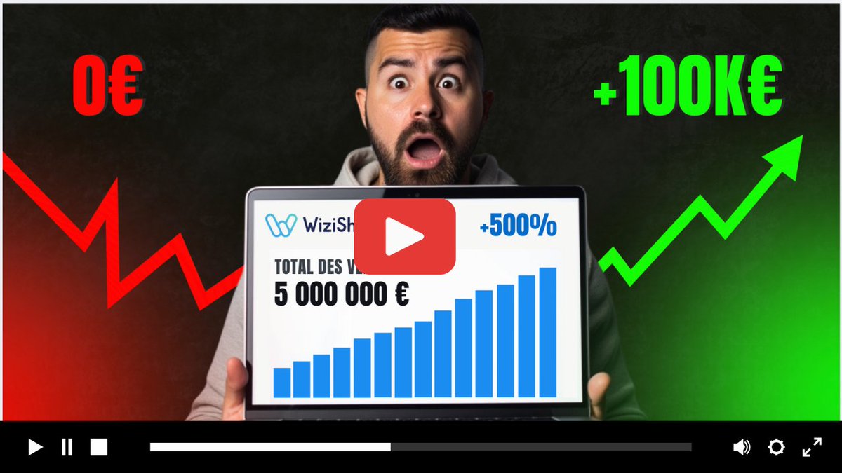🔥 NOUVELLE VIDÉO 🔥

🚨 73% des e-commerçants échouent dans les 2 premières années alors que d'autres atteignent le million d'€ en quelques mois.
Découvrez les 6 secrets cachés des entrepreneurs qui réussissent en e-commerce… 👀

🔗 La vidéo : f.mtr.cool/plmbzmstqt