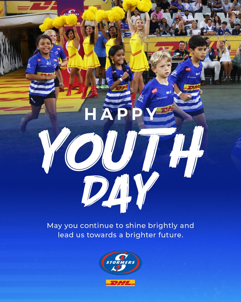 THESTORMERS's tweet image. Inspired by those who went before us, we'll keep moving together towards a brighter future. Happy Youth Day 🇿🇦 #iamastormer