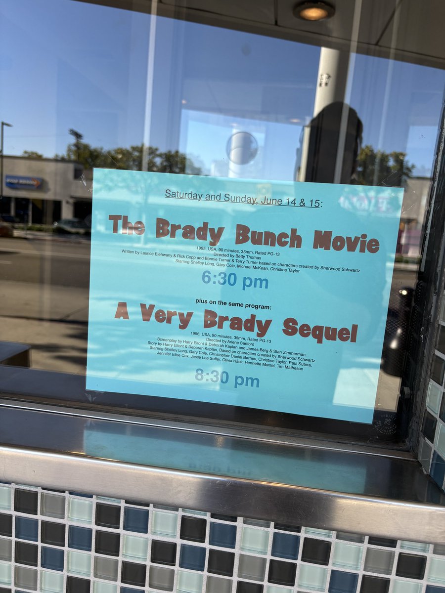 David Block (@dave_tvnyc) on Twitter photo amazing screening & audience tonight for a double dose of Brady at the <a href="/newbeverly/">New Beverly Cinema</a> - these films hold up so well and are criminally underrated comedies; it was nonstop laughter and applause; the roof came off when Alice walks into the fridge amazing screening & audience tonight for a double dose of Brady at the <a href="/newbeverly/">New Beverly Cinema</a> - these films hold up so well and are criminally underrated comedies; it was nonstop laughter and applause; the roof came off when Alice walks into the fridge