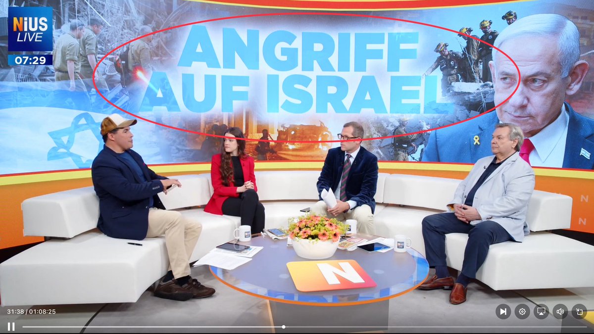 Nur, damit mich niemand falsch versteht:

Natürlich darf man der Ansicht sein, dass Netanjahu alles richtig macht. Dass dieser Angriff auf den Iran (!) zu diesem geopolitisch fragilen Zeitpunkt genau richtig kommt, weil „die Feinde Israels“ - und einige wichtige Verbündete des