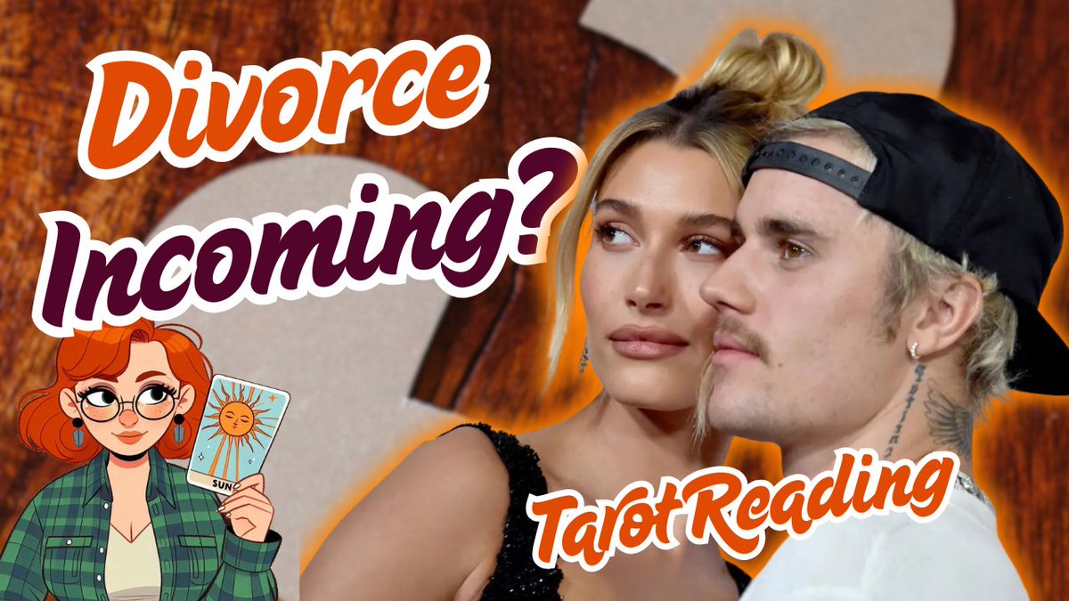 SunBurstTarot's tweet image. Are Justin and Hailey Bieber in the middle of Divorce proceedings?  #tarotreader #tarotreading #hollywoodtarot #celebritytarot #justinbieber #haileybieber youtu.be/L1qBzAudHYw
