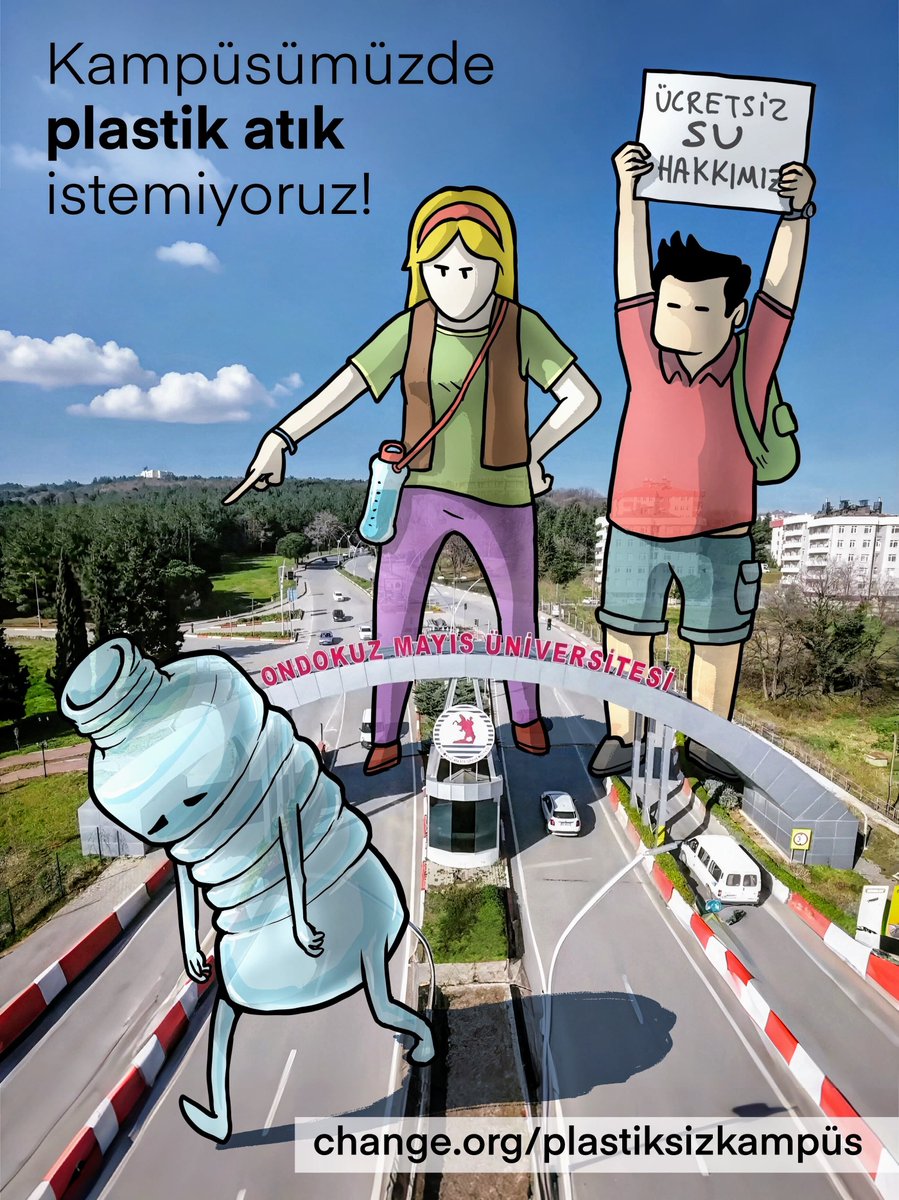 Plastiksiz ve ücretsiz suya erişmek mümkün!

"Bizler, Samsun Ondokuz Mayıs Üniversitesi (OMÜ) öğrencileri olarak kampüsümüzü daha ekolojik, sağlıklı ve sürdürülebilir bir hale getirmek için bir araya geldik.

Bu yolda ilk adım olarak suya adil erişimi sağlamak ve plastik