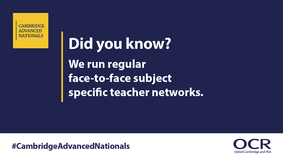Cambridge Advanced Nationals (AAQs) - Did you know?  Want to find out more? hubs.li/Q03nh6tC0  #alevels #alevel #sixthform #btec #student  #ucas #university #college #education