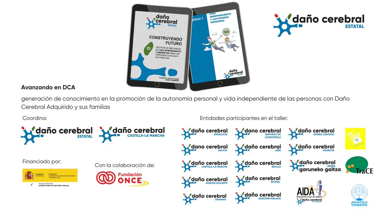 📚 Cuaderno técnico 23. CONSTRUYENDO FUTURO: gestión de recursos de vida independiente y bienestar para las personas con #DCA y sus familias

🔗fedace.org/avanzando_en_d…

Disponible gracias al programa AVANZANDO EN DCA con el apoyo de <a href="/Fundacion_ONCE/">Fundación ONCE</a> y el <a href="/MSocialGob/">Ministerio de Derechos Sociales, Consumo y A2030</a>