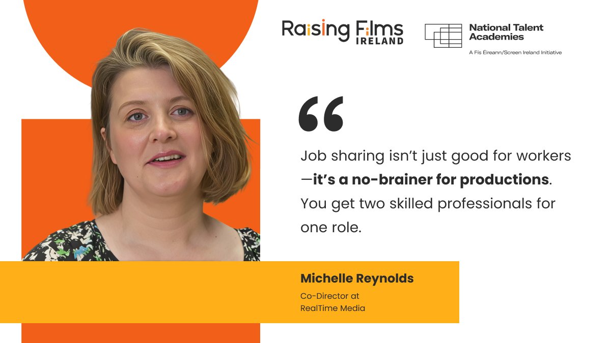 National Talent Academies (@talentacademies) on Twitter photo “Two skilled professionals. One role. One smart decision.”
– Michelle Reynolds, RealTime Media
Make it work on real productions. Register: nationaltalentacademies.ie/courses-activi…
#JobShare #SmartProductions
<a href="/TalentAcademies/">National Talent Academies</a> Raising Films Ireland <a href="/ScreenIreland/">Screen Ireland</a> Screen Guilds <a href="/screenproducers/">Screen Producers Ireland</a> “Two skilled professionals. One role. One smart decision.”
– Michelle Reynolds, RealTime Media
Make it work on real productions. Register: nationaltalentacademies.ie/courses-activi…
#JobShare #SmartProductions
<a href="/TalentAcademies/">National Talent Academies</a> Raising Films Ireland <a href="/ScreenIreland/">Screen Ireland</a> Screen Guilds <a href="/screenproducers/">Screen Producers Ireland</a>