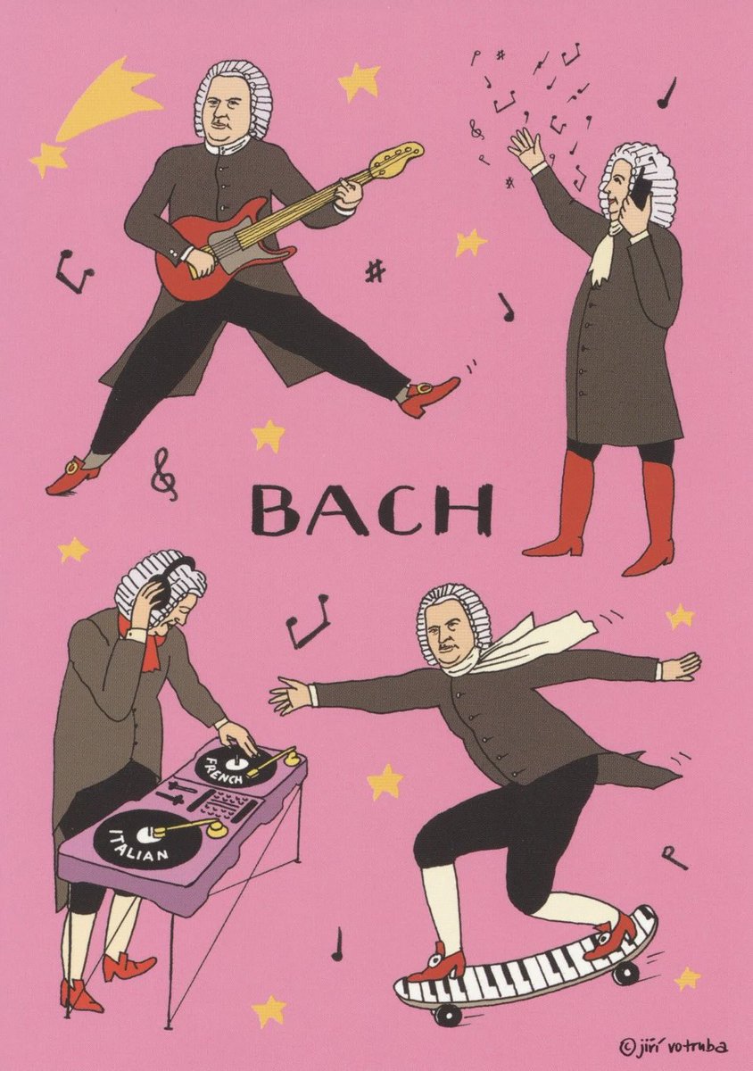 A huge good luck to all of our GCSE musicians today 🤞🏻 
You’ve all worked so hard and done yourselves proud!

I hope you come out of the exam feeling like these Bachs! 

You’ve got this 🎶🤘