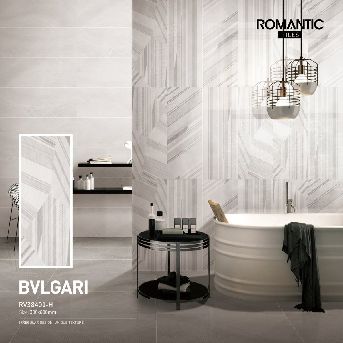 Another week to revamp is here!💪🏿
Here at Romantic tiles, we have all the tiles for you to create a haven in your space. This is one of our latest 300*800mm series 
📌100%porcelain
📌Perfect for floor &amp; wall
📌Matt finish
Contact us on +256-700118888 for details