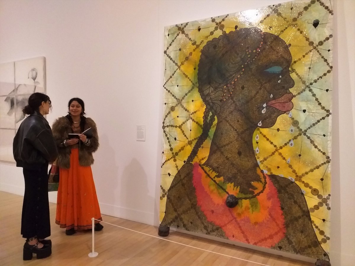 nicholas_sack's tweet image. Figures at an exhibition
Tate Britain: Chris Ofili, 2024
#painting #art #ChrisOfili #Tate #TateBritain #exhibition #gallery #show #women #visitors #viewers #figures #NoWomanNoCry #Britain #London
