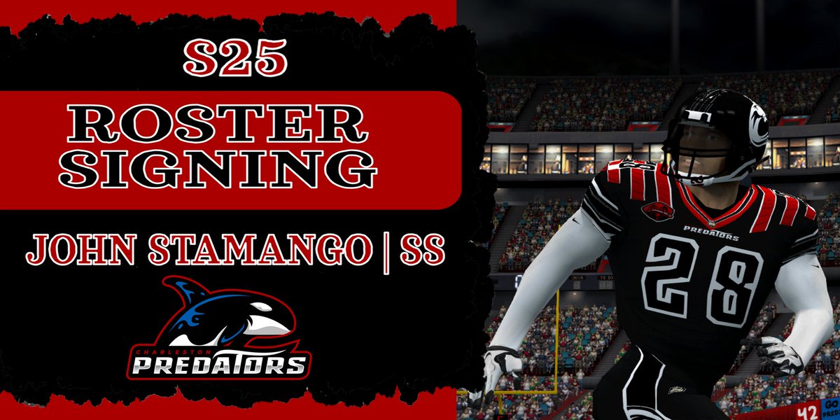 CHS_Predators's tweet image. One of the best safeties in the game is back for another season in the Holy City! Welcome back John!

#ApexPredator