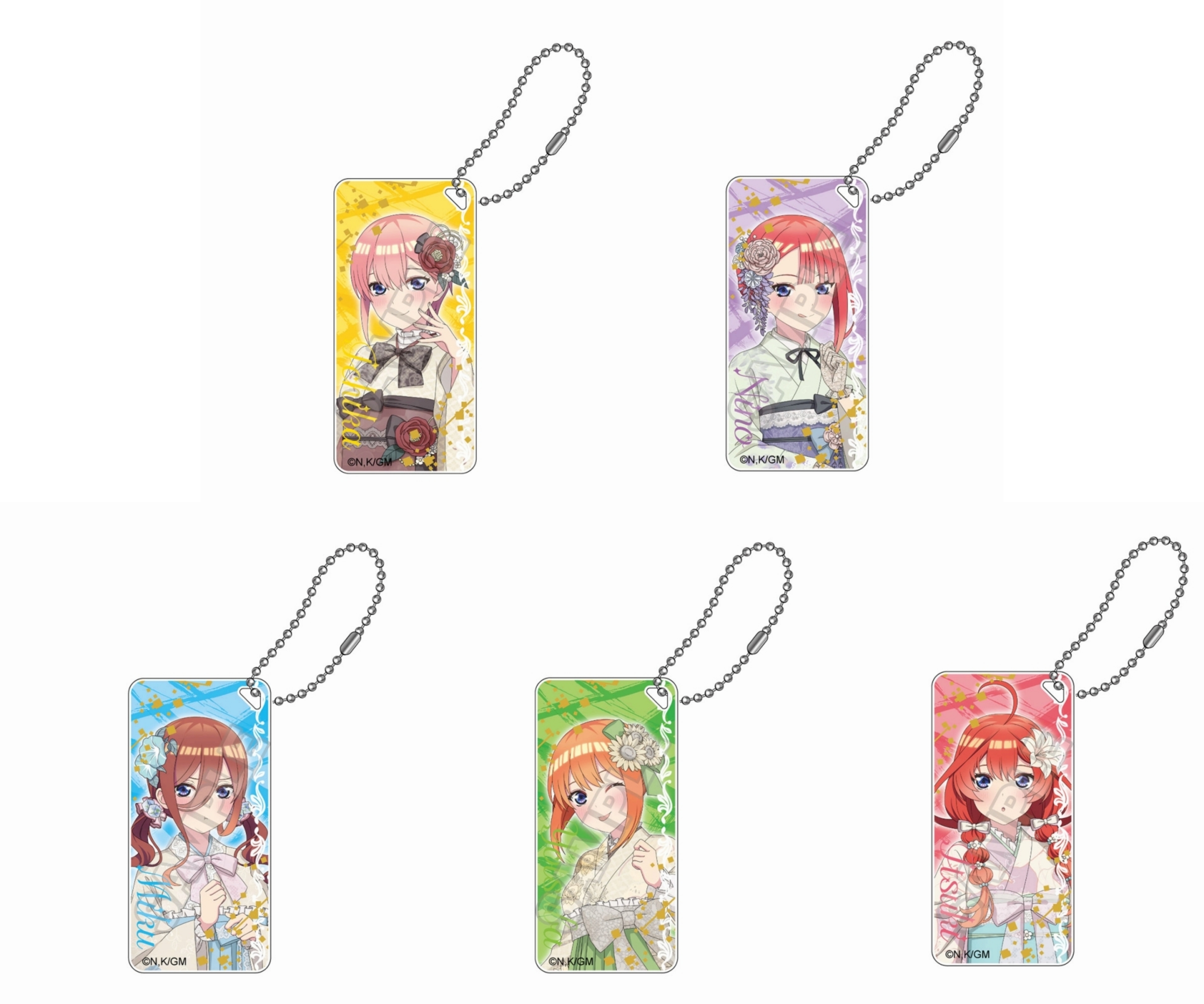 新商品のお知らせ】五等分の花嫁∽ オリジナルグッズ