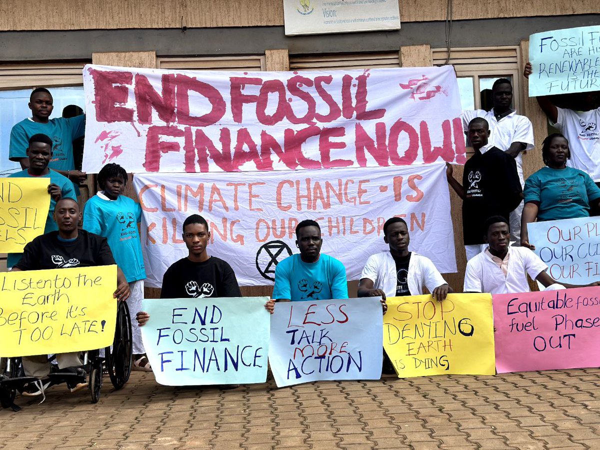 endfossiluganda's tweet image. We are already in a climate emergency. The #climatecrisis is a real life story to us. Meanwhile, the countries most responsible for fueling this #crisis are still extracting #fossilfuels.
#ClimateChange
#ClimateJustice
#ClimateCrisis
#EndFossilFuels
#globalSouth
#YouthForClimate