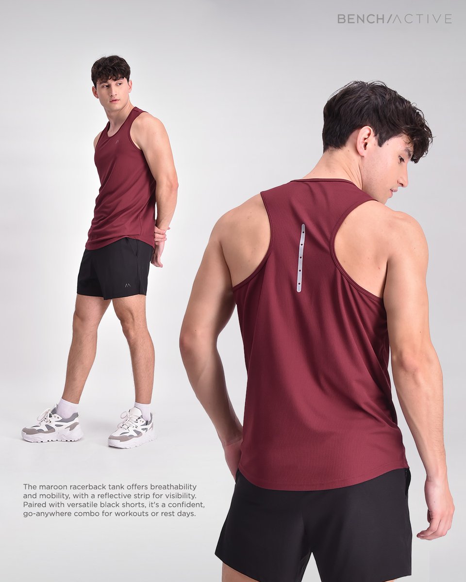 Built to flex, styled to win. A classic cut that moves through every workout with ease.

Unleash peak form in #BENCHActive.

Buy Official, Buy Original! Get these products plus more from our official online stores:
🔗 shop.bench.com.ph
🔗 bit.ly/LazBench
🔗
