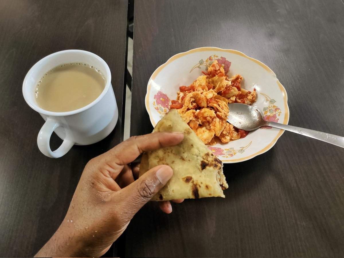 Masaa ni ya Chai. 😋