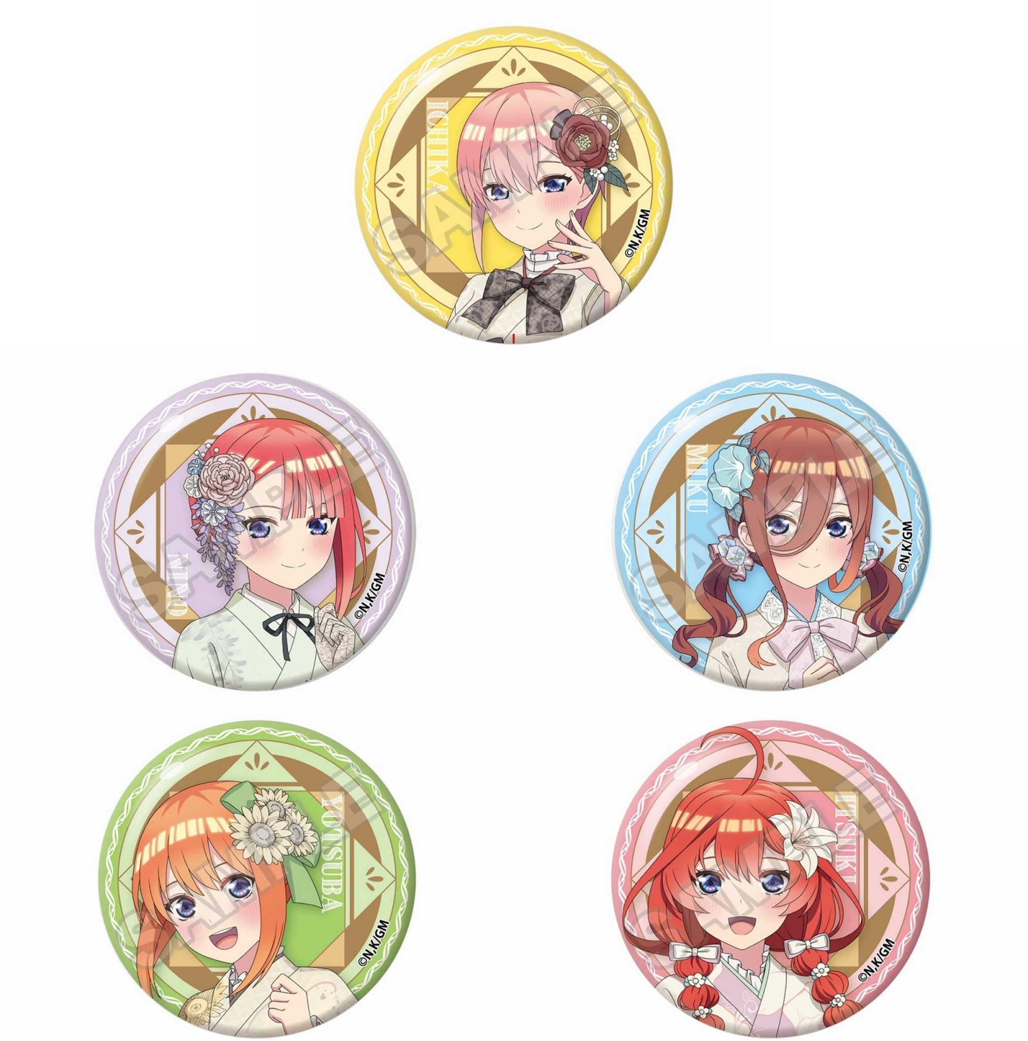 五等分の花嫁グッズ情報 on X: 