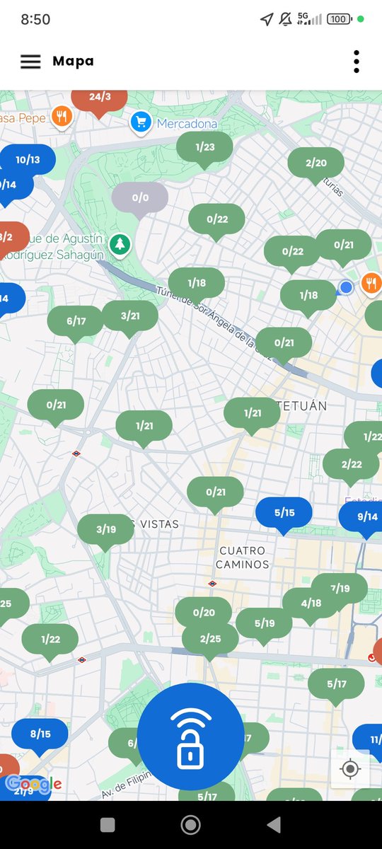 La misma imagen cada mañana: Tetuan sin bicicletas de <a href="/bicimad/">bicimad</a>. ¿Cuando empezareis a garantizar servicio en esta zona tambien por la mañana, <a href="/EMTmadrid/">EMT Madrid</a>?