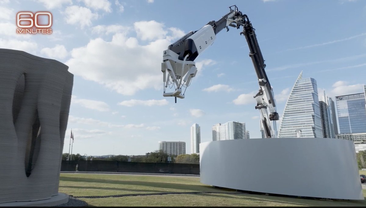 ICON3DTech's tweet image. Innovation at the intersection of robotics, AI, advanced materials, and architecture. ICON on @60Minutes --> cbsnews.com/video/3d-print…