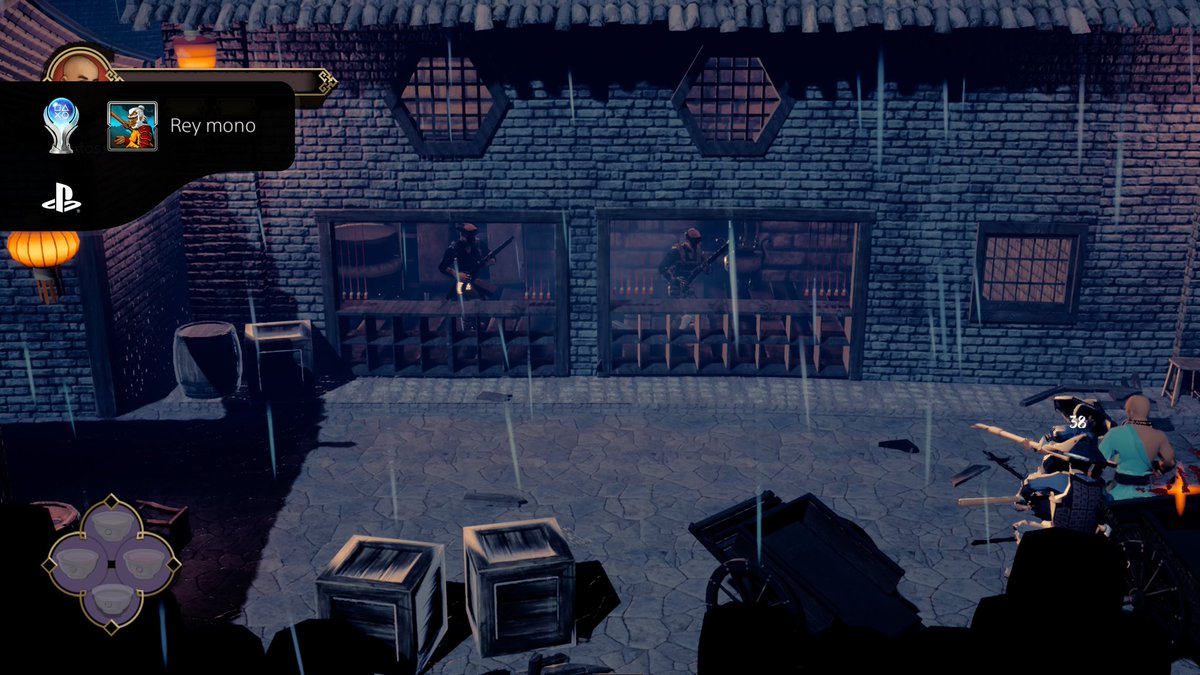 AdrianSMMartin1's tweet image. Platino #56 
9 Monkeys of Shaolin 
Gracias a mi amigo Eric por recomendarme y ayudarme con el platino. El juego en sí muy divertido, entretenido y con buena duración para ser un indie. De lo poco malo que tiene es su cooperativo que provoca lag y bugs. 
#PS4 #9monkeysofshaolin