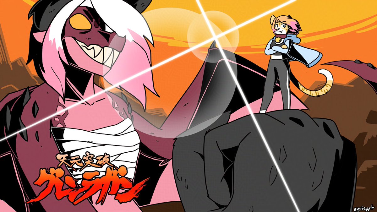 🐱Ayvie/Sabine🐲Dragon HRT (@ayvieart) on Twitter photo ROW ROW FIGHT THE POWA
Finally watched Gurren Lagann 18 years later, big fan of Hype Moments and Aura: The Anime ROW ROW FIGHT THE POWA
Finally watched Gurren Lagann 18 years later, big fan of Hype Moments and Aura: The Anime