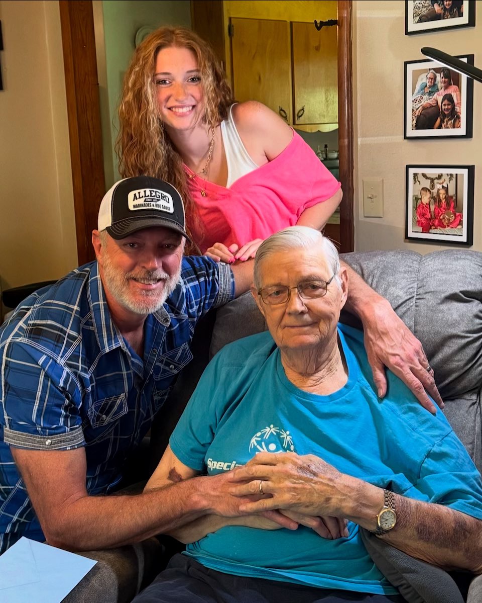 I had a great Father’s Day! My girls got home from Disney!! They were gone too long but had a great time!  We  spent some quality time with Dad! It was a peaceful day to be thankful for being a father and for still having my father here with me!! Most of all I thank our Heavenly