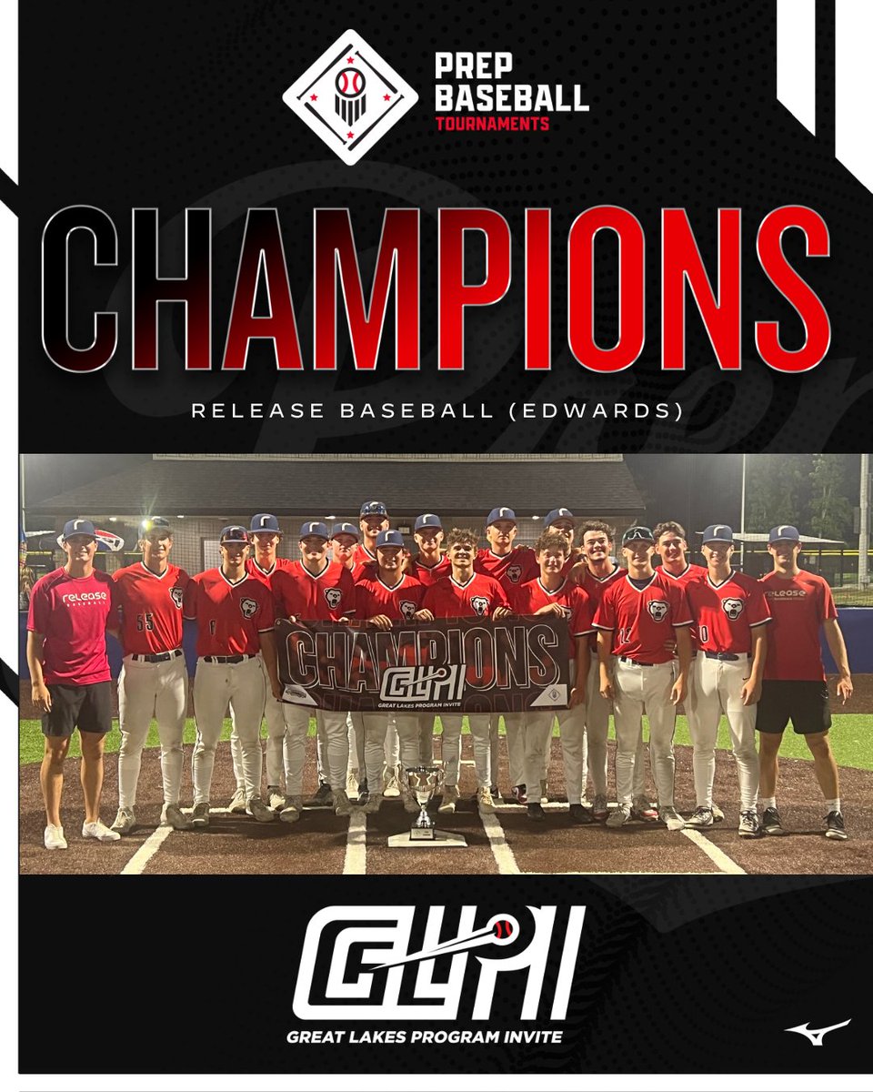 Prep Baseball Ohio (@prepbaseballoh) on Twitter photo 🥇TOURNAMENT CHAMPIONS 🥇
Release Baseball (Edwards) | <a href="/ReleaseBaseball/">Release Baseball</a>
Championship Game MVPs - Grant Lashutka & Zander Triplett
🏆 PBT Great Lakes Program Invite🏆
⚾️ 17U Champions
📅 6/12-6/15
📍 Columbus, OH
<a href="/PBRTournaments/">Prep Baseball Tournaments</a> | <a href="/PrepBaseOHScout/">Prep Baseball Ohio Scouting Coverage</a> | <a href="/PrepBaseballOH/">Prep Baseball Ohio</a> | <a href="/PBCbus/">Prep Baseball Columbus</a> 🥇TOURNAMENT CHAMPIONS 🥇
Release Baseball (Edwards) | <a href="/ReleaseBaseball/">Release Baseball</a>
Championship Game MVPs - Grant Lashutka & Zander Triplett
🏆 PBT Great Lakes Program Invite🏆
⚾️ 17U Champions
📅 6/12-6/15
📍 Columbus, OH
<a href="/PBRTournaments/">Prep Baseball Tournaments</a> | <a href="/PrepBaseOHScout/">Prep Baseball Ohio Scouting Coverage</a> | <a href="/PrepBaseballOH/">Prep Baseball Ohio</a> | <a href="/PBCbus/">Prep Baseball Columbus</a>