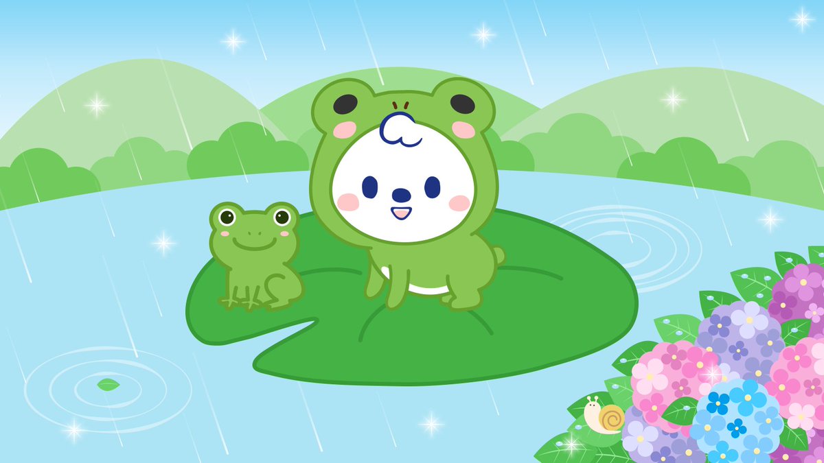 おはようです！ʕ๑・ᴥ・๑ʔ
今日はカエルさんのコスプレをしたです～🐸

カエルうえたんもとてもかわいいですね♪
かわいい！と思った方はいいねで教えてください💕