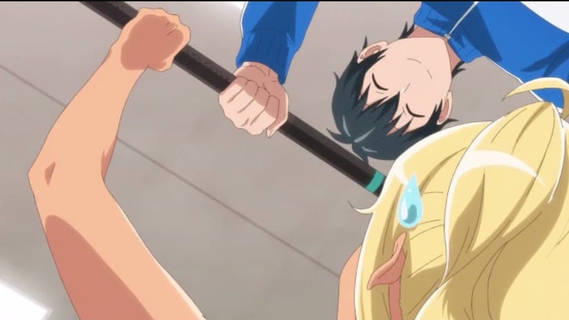 ダンベル何キロ持てる？（アニメ）のエロシーン13