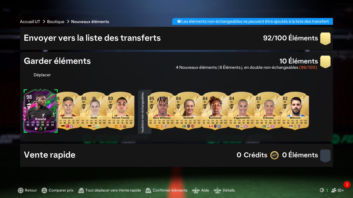 J’espère vous l’avez pas surcoté